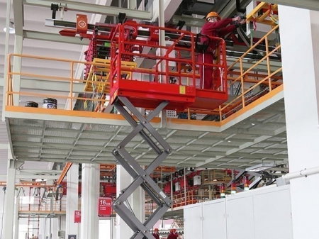 Nacelă electrică 12 metri Magni ES1212AC+ – capacitate 408 kg [4]