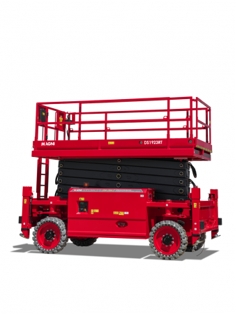 Transport si manipulare - Nacelă foarfecă Magni DS1923RT – 19 metri, diesel, 680 kg, teren accidentat | Uneltisimo.ro
