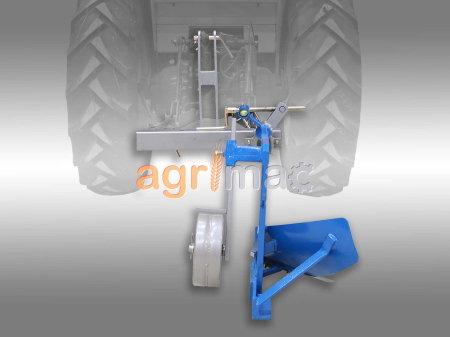 Plug MOA6‑M – Plug monocorp reglabil pentru tractoare 10‑30 CP, cu cuțit frontal detașabil și roată de sprijin [8]