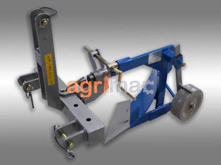 Plug MOA6‑M – Plug monocorp reglabil pentru tractoare 10‑30 CP, cu cuțit frontal detașabil și roată de sprijin [5]