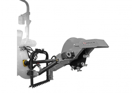 Prelucrare biomasa - Polizor de cioturi Jansen BSF-60T