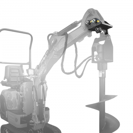 Prelucrarea solului - Adaptor burghiu hidraulic Jansen HBG-1500 – Compatibil cu MB-800