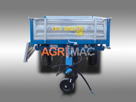Remorcă agricolă MT3000-3H – 3000 kg, basculare hidraulică triplă, frâne ADR [17]