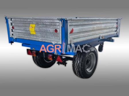 Remorcă agricolă MT4000-3H, 4000 kg, basculare hidraulică triplă [4]