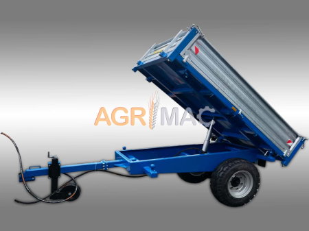 Remorcă agricolă MT4000-3H, 4000 kg, basculare hidraulică triplă [8]