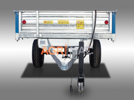 Remorcă agricolă MT5000-H – 5000 kg, basculare hidraulică, frâne ADR [5]
