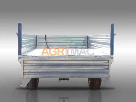 Remorcă agricolă MT5000-H – 5000 kg, basculare hidraulică, frâne ADR [9]