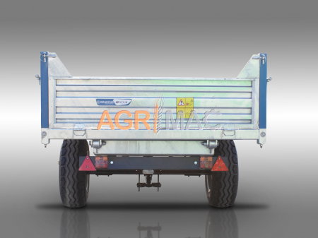Remorcă agricolă MT5000-H – 5000 kg, basculare hidraulică, frâne ADR [7]
