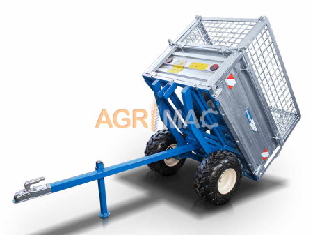 Remorcă agricolă MT600-M, 600 kg, basculare mecanică [8]