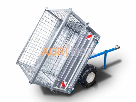 Remorcă agricolă MT600-M, 600 kg, basculare mecanică [11]