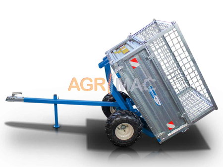Remorcă agricolă MT600-M, 600 kg, basculare mecanică [9]