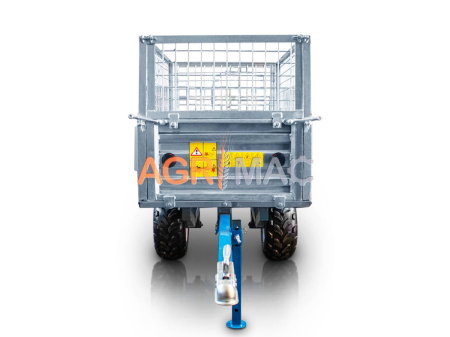 Remorcă agricolă MT600-M, 600 kg, basculare mecanică [2]
