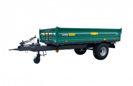 Remorci - Remorcă Oehler EDK 45 S – 4.5T, basculabilă 3 părți, axă BPW