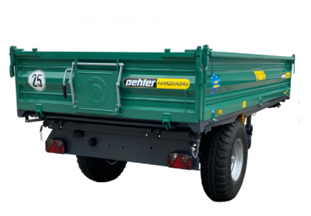Remorcă Oehler EDK 45 S – 4.5T, basculabilă 3 părți, axă BPW [3]