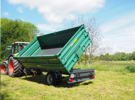 Remorcă Oehler EDK 80 – 8T, basculabilă 3 părți [2]