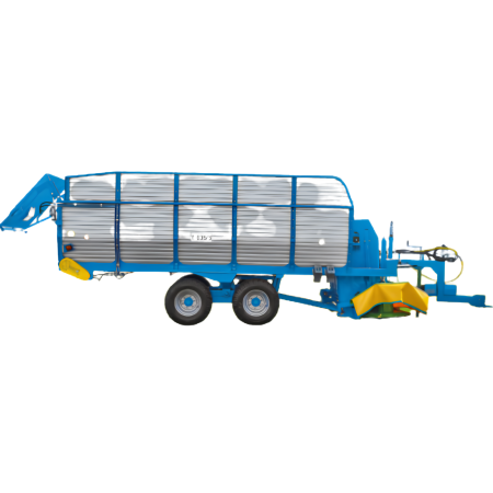 ZAMET T635/3 – Remorcă autoîncărcătoare tandem pentru furaje 24 m³ [2]