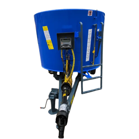 FIDER-i MINI 7 m³ – Remorcă furajeră cu melc vertical [2]