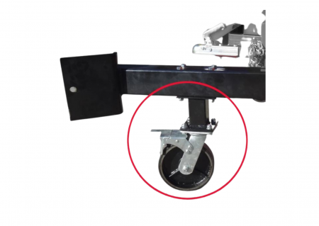 Cupe excavator - Roti de transport (set) pentru miniexcavator Jansen MB-300 / MB-360