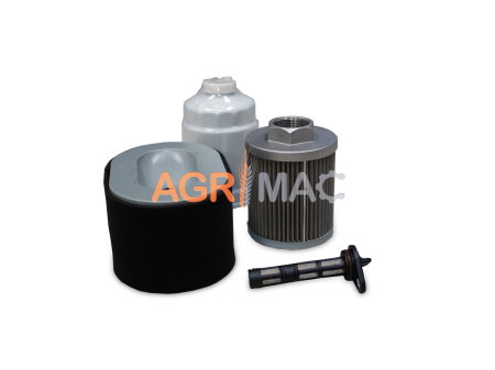 Piese schimb miniexcavatoare - Set filtre EB10 – motor, aer, ulei și hidraulic pentru întreținere completă