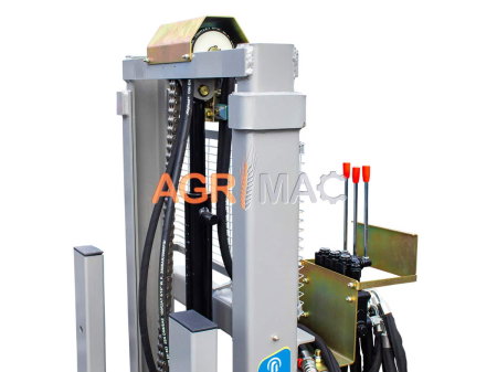 Stivuitor CLARK800 DUPLEX250-RC, 800 kg, ridicare 2500 mm, control wireless [15]