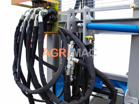 Stivuitor CLARK800 DUPLEX250-RC, 800 kg, ridicare 2500 mm, control wireless [12]