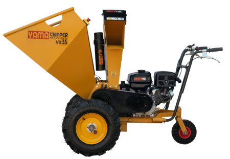 Yamastik VR35 AUTO – Tocător de crengi autopropulsat cu latime de taiere 10 cm, hopper mare, ideal pentru biomasă și întreținere spații verzi [0]