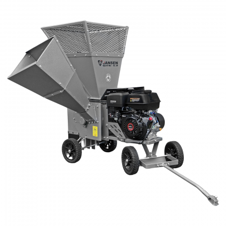 Prelucrare biomasa - Tocător de crengi 15 CP, Jansen GTS-13, cu motor Loncin și cuțite oscilante