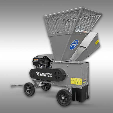 Tocător de crengi 15 CP, Jansen GTS-13, cu motor Loncin și cuțite oscilante [2]