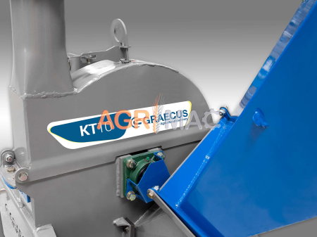 Tocător de crengi Graecus KT10, PTO 15–50 CP, diametru 100 mm [8]