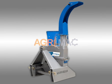 Tocător de crengi Graecus KT10, PTO 15–50 CP, diametru 100 mm [5]