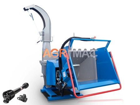 Prelucrare biomasa - Tocător de crengi Graecus KT26R, PTO 70–120 CP, diametru 260 mm