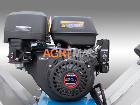 Tocător de crengi KB15, motor Loncin 15 CP, diametru 150 mm [10]