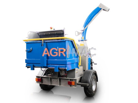 Tocător de crengi KBT15H, motor Loncin 27 CP, hidraulic, 150 mm [5]