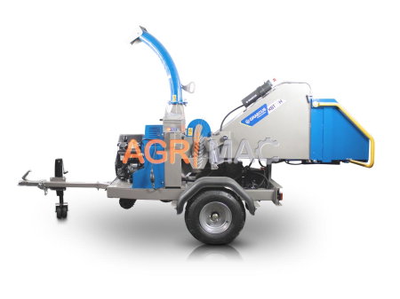 Tocător de crengi KBT15H, motor Loncin 27 CP, hidraulic, 150 mm [10]