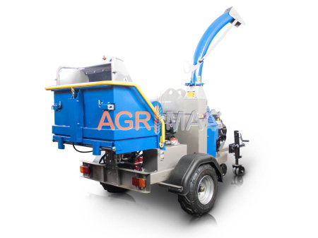 Tocător de crengi KBT15H, motor Loncin 27 CP, hidraulic, 150 mm [4]