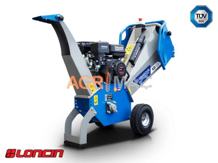Prelucrare biomasa - Tocător de crengi KB10, motor Loncin 6.5 CP, diametru 100 mm