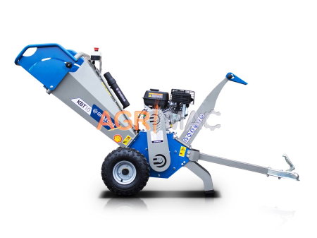 Tocător de crengi KB10, motor Loncin 6.5 CP, diametru 100 mm [4]