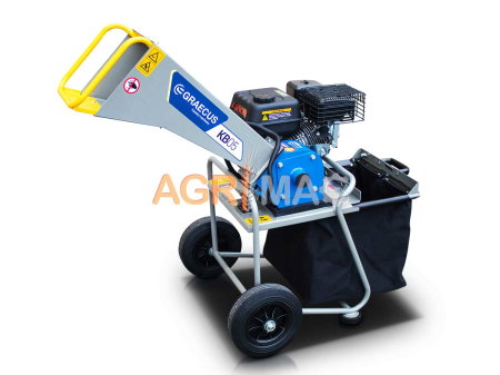 Tocător de crengi KB05, motor Loncin 6.5 CP, diametru 50 mm [11]