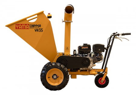 Yamastik VR35 AUTO – Tocător de crengi autopropulsat cu latime de taiere 10 cm, hopper mare, ideal pentru biomasă și întreținere spații verzi [1]