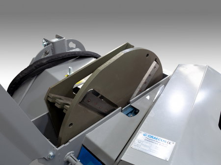 Tocator de crengi si resturi vegetale pentru tractor, necesar 50-100 CP, conectare cardan PTO, Graecus KT16R [10]