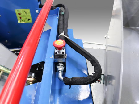 Tocator de crengi si resturi vegetale pentru tractor, necesar 30-90 CP, conectare cardan PTO, Graecus KT13R [4]