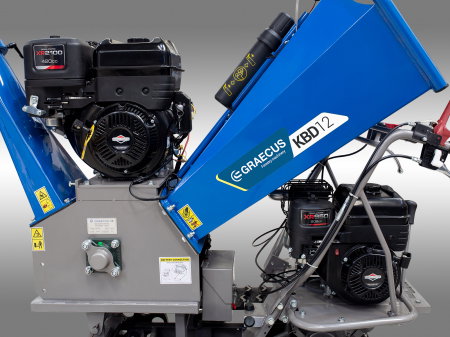 Tocator hibrid de crengi si resturi vegetale profesional, 15 CP KBD12 [9]