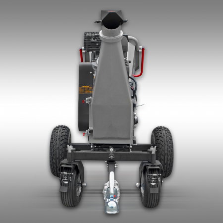Tocător de crengi profesional Jansen GTS-3000 – motor Loncin 15 CP, 12 cm [5]