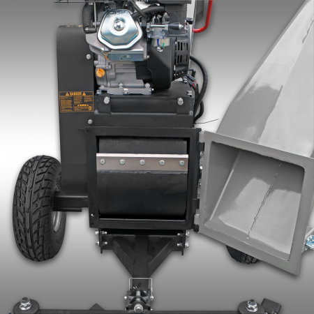 Tocător de crengi profesional Jansen GTS-3000 – motor Loncin 15 CP, 12 cm [3]