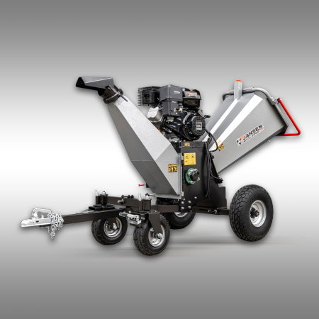 Tocător de crengi profesional Jansen GTS-3000pro – motor Loncin 18 CP, 12 cm [1]