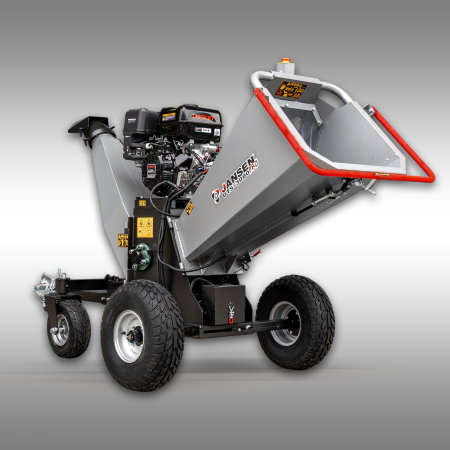 Tocător de crengi profesional Jansen GTS-3000pro – motor Loncin 18 CP, 12 cm [3]