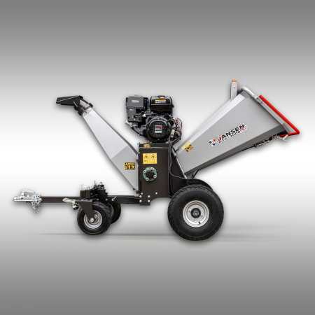 Tocător de crengi profesional Jansen GTS-3000pro – motor Loncin 18 CP, 12 cm [2]