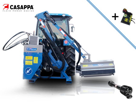 Cosire si tocare vegetatie - Tocător de Vegetație cu Braț MTK120