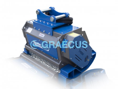Tocător de Vegetație Forestier Thoon E800 pentru Excavator [12]
