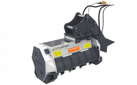 Cosire si tocare vegetatie - Tocător forestier AARDENBURG X‑Delta XL 1500 Grizzly – 150 cm, 34 cuțite vidia, excavator 14–20 t